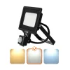 MHC LED-reflektor, 120°, IP65, 20 W, Természetes fehér, fekete