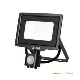 MHC LED-reflektor, 120°, IP65, 20 W, Hideg fehér, fekete