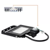MHC LED-reflektor, 120°, IP65, 20 W, Hideg fehér, fekete