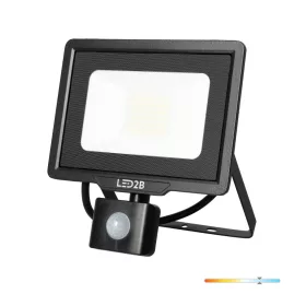 MHC LED-reflektor, 120°, IP65, 30 W, Hideg fehér, fekete