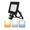 MHC LED-reflektor, 120°, IP65, 30 W, Hideg fehér, fekete
