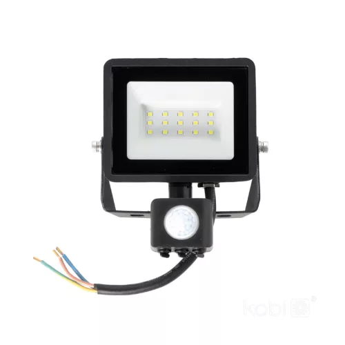 MHC LED-reflektor, 120°, IP44, 30 W, Hideg fehér, fekete