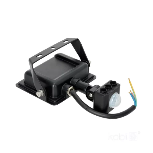 MHC LED-reflektor, 120°, IP44, 30 W, Hideg fehér, fekete