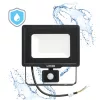 MHC LED-reflektor, 120°, IP65, 50 W, Hideg fehér, fekete