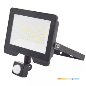MHC LED-reflektor, 110°, IP54, 50 W, Hideg fehér, fekete