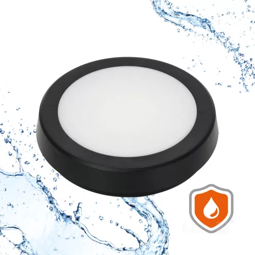 Ceiling lamp LED NAIROS G2 12W 3CCT IP65 black Kobi Premium
