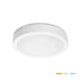 Ceiling lamp LED NAIROS G2 18W 3CCT IP65 white Kobi Premium