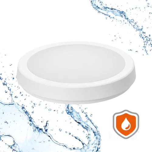 Ceiling lamp LED NAIROS G2 18W 3CCT IP65 white Kobi Premium