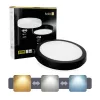 Ceiling lamp LED NAIROS G2 18W 3CCT IP65 black Kobi Premium