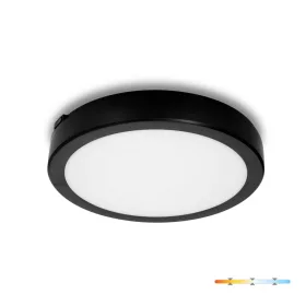 Ceiling lamp LED NAIROS G2 24W 3CCT IP65 black Kobi Premium