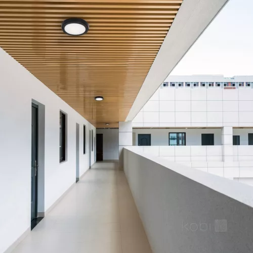 Ceiling lamp LED NAIROS G2 12W 3CCT LX IP65 black Kobi Premium