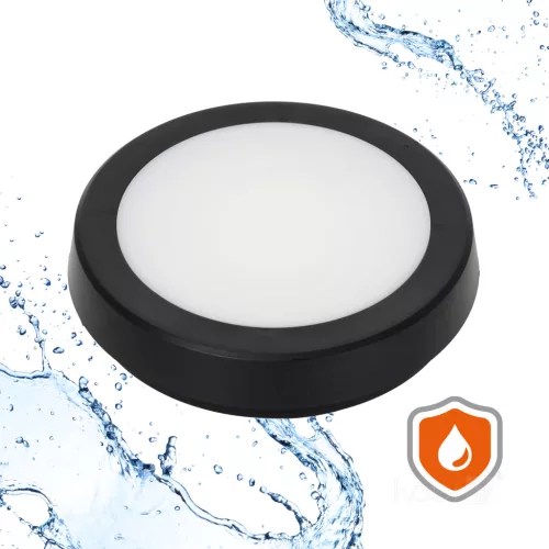 Ceiling lamp LED NAIROS G2 12W 3CCT LX IP65 black Kobi Premium