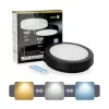 Ceiling lamp LED NAIROS G2 12W 3CCT LX IP65 black Kobi Premium