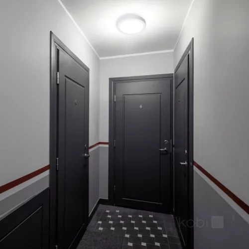 Ceiling lamp LED NAIROS G2 18W 3CCT LX IP65 white Kobi Premium