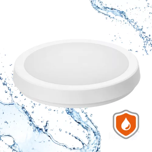 Ceiling lamp LED NAIROS G2 18W 3CCT LX IP65 white Kobi Premium