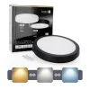 Ceiling lamp LED NAIROS G2 24W 3CCT LX IP65 black Kobi Premium