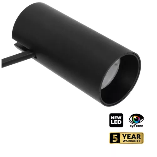 NEXTRACK CORE háromfázisú sínes lámpa, 10W, 36°, CRI 90, Szabályozható színhőmérséklet, Fekete