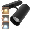 NEXTRACK CORE háromfázisú sínes lámpa, 35W, 36°, CRI 90, Szabályozható színhőmérséklet, Fekete