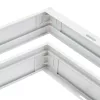 Kiemelő keret 600x600x63 mm fehér