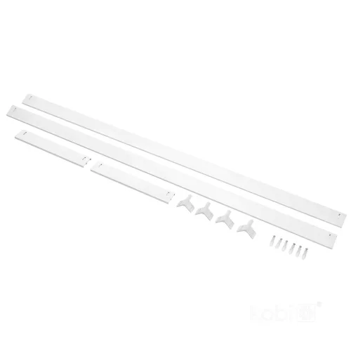 Kiemelő keret 300x1200x45 mm fehér