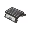 MHC napelemes LED-reflektor, 90°, IP65, 5 W, Természetes fehér, fekete