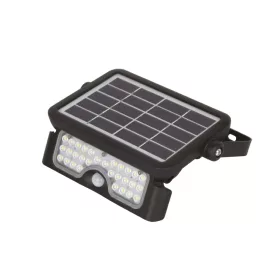   MHC napelemes LED-reflektor, 90°, IP65, 5 W, Természetes fehér, fekete