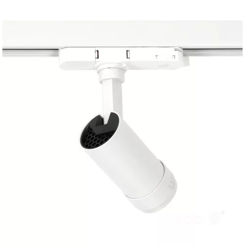 NEXTRACK VISION háromfázisú sínes lámpa, 20W, 10/60°, CRI 90, Szabályozható színhőmérséklet, Fehér