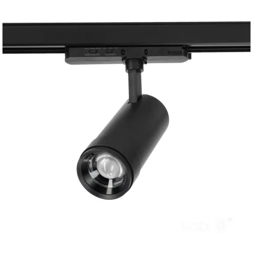 NEXTRACK VISION háromfázisú sínes lámpa, 20W, 10/60°, CRI 90, Szabályozható színhőmérséklet, Fekete