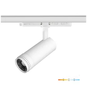   NEXTRACK VISION háromfázisú sínes lámpa, 30W, 10/60°, CRI 90, Szabályozható színhőmérséklet, Fehér