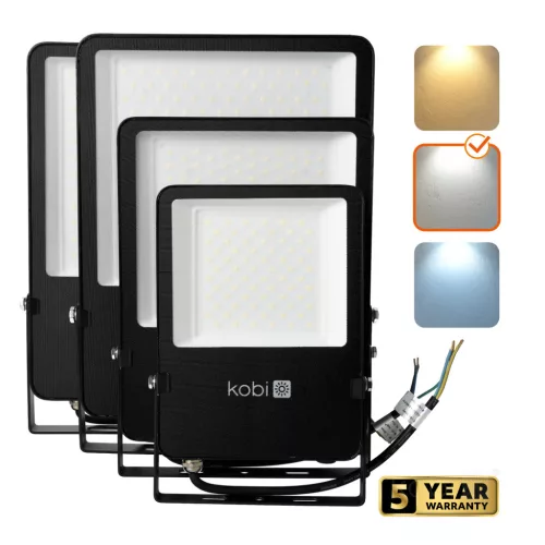 SEUL LED-reflektor, 120°, IP65, 150 W, Természetes fehér, fekete
