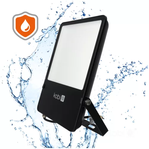 SEUL LED-reflektor, 120°, IP65, 150 W, Természetes fehér, fekete