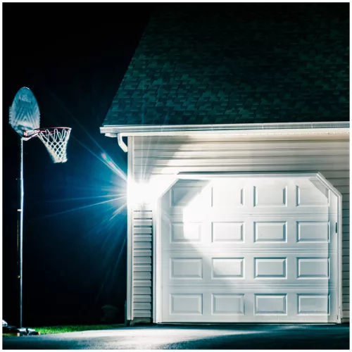 SEUL LED-reflektor, 120°, IP65, 50 W, Természetes fehér, fekete