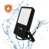 SEUL LED-reflektor, 120°, IP65, 50 W, Természetes fehér, fekete