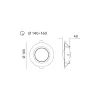 Downlight LED SATURN 12W 4000K Kobi Premium