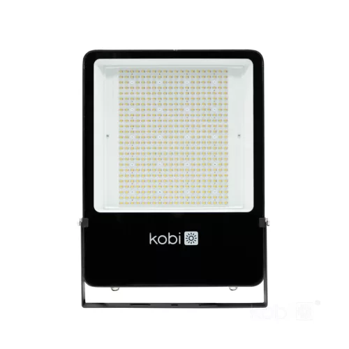 US LED-reflektor, 60°, IP65, 300 W, Természetes fehér, fekete