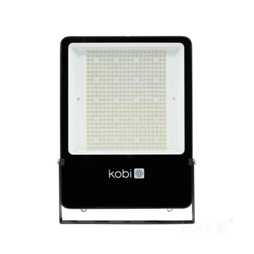 US LED-reflektor, 90°, IP65, 300 W, Természetes fehér, fekete