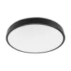 Ceiling lamp with motion sensor LED ZOE 24W 4000K IP44 LX black Kobi Premium
