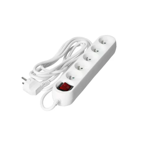 Extension cord KOBI LINEA 5gn/3m/Zu+W Kobi