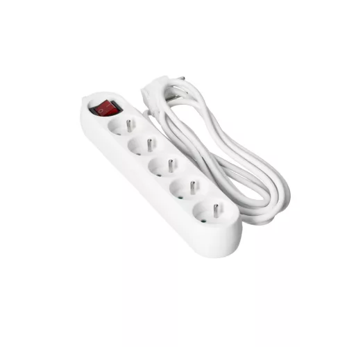 Extension cord KOBI LINEA 5gn/3m/Zu+W Kobi