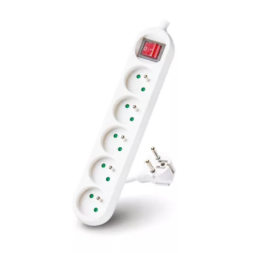 Extension cord KOBI LINEA 5gn/3m/Zu+W Kobi