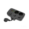 Extension cord KOBI LINEA PRO FL 2 sockets+3USB/1USB-C/0,2m black Kobi
