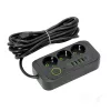 Extension cord KOBI LINEA PRO 3gn+4USB/1USB-C/5m/Zu+W black Kobi