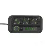 Extension cord KOBI LINEA PRO 3gn+4USB/1USB-C/5m/Zu+W black Kobi