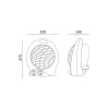 Fan heater MISTRAL 2000W Kobi Windstar