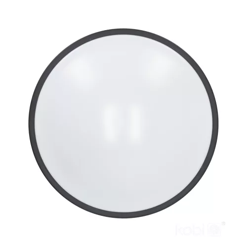 Ceiling lamp ROMERO 2xE27 black Kobi