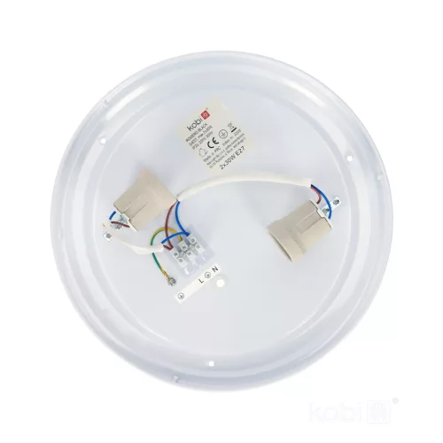 Ceiling lamp ROMERO 2xE27 black Kobi