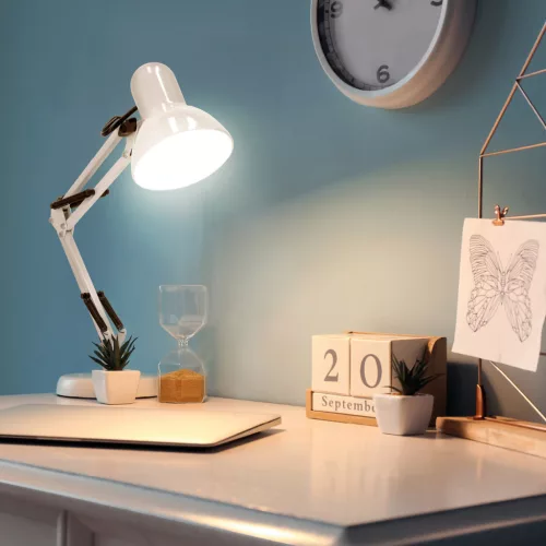 Table lamp AURIQ 1xE27 White LED2B