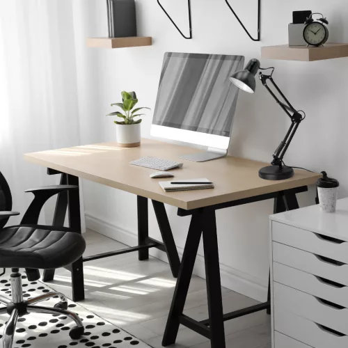 Table lamp AURIQ 1xE27 Black LED2B