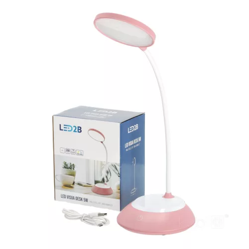 Table lamp LED VISUA DESK 5W Pink LED2B