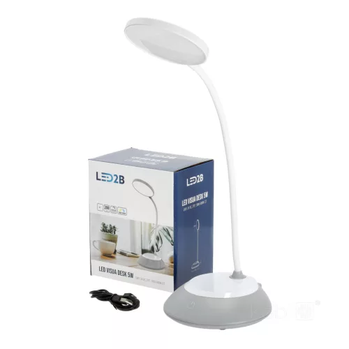 Table lamp LED VISUA DESK 5W Grey LED2B